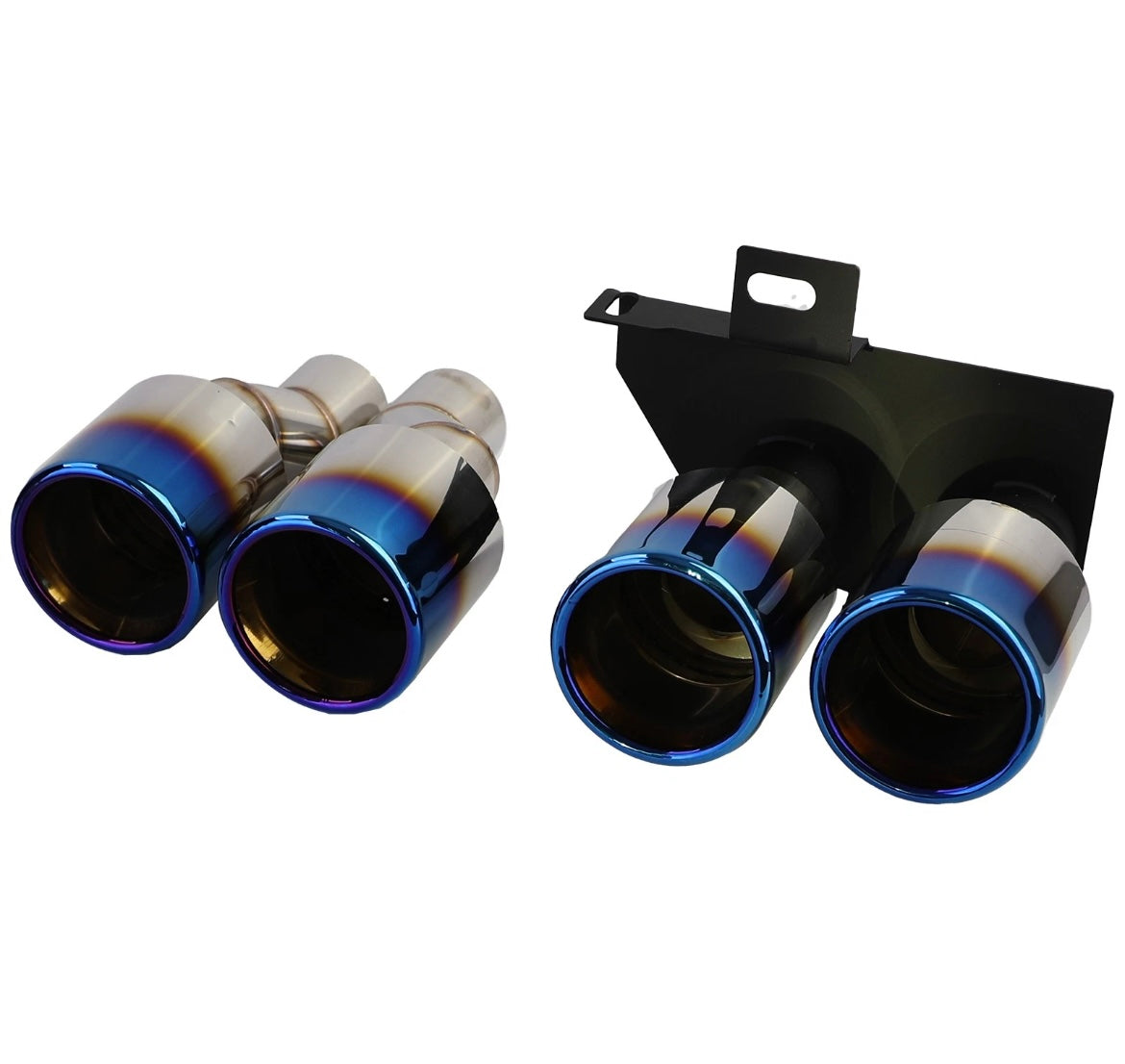 Rear diffuser + titanium exhaust pipes, F10