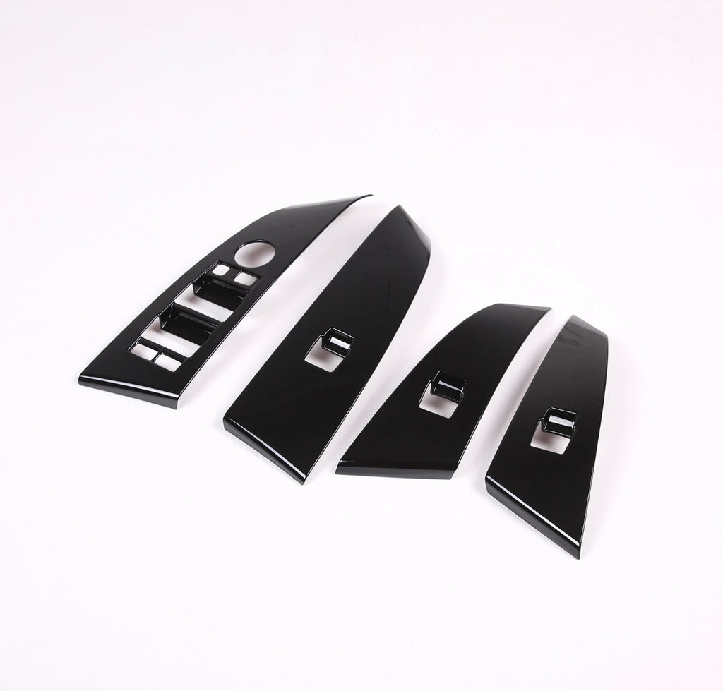 Glossy black window regulator frame cover (5 Series)E60