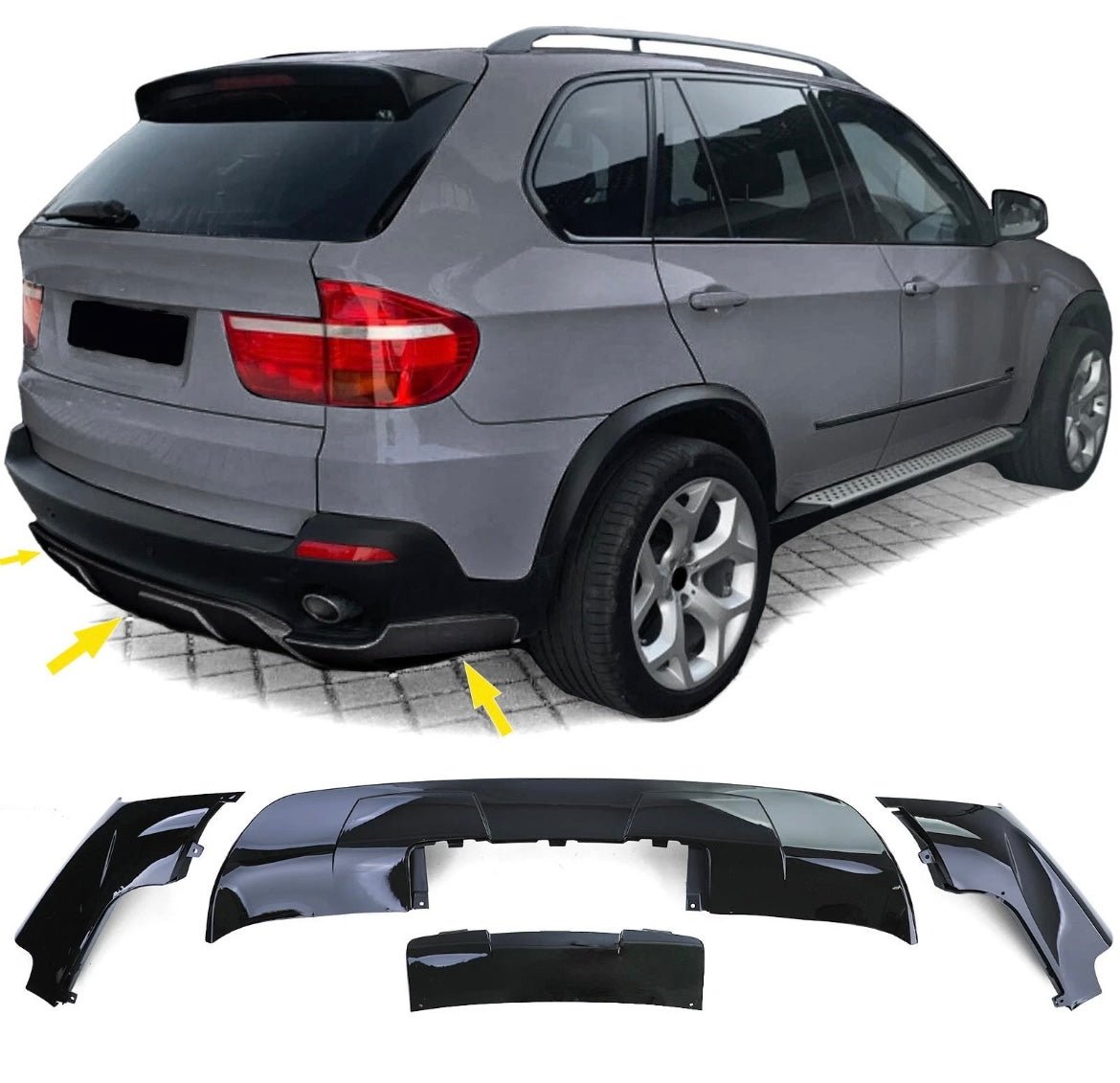 Front-rear sports body kit X5 E70 07-10