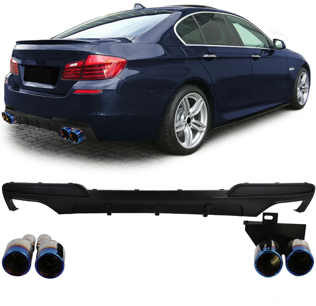 Rear diffuser + titanium exhaust pipes, F10