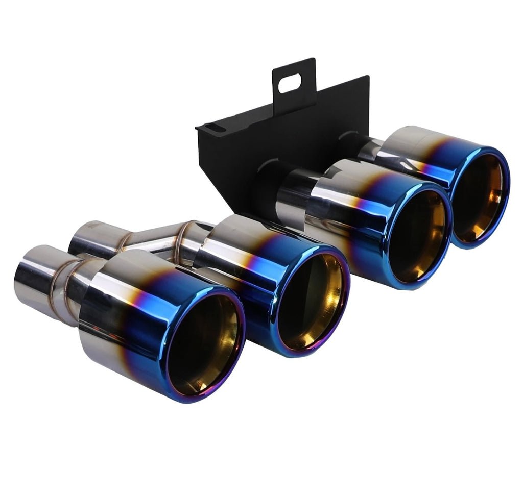 Rear diffuser + titanium exhaust pipes, F10