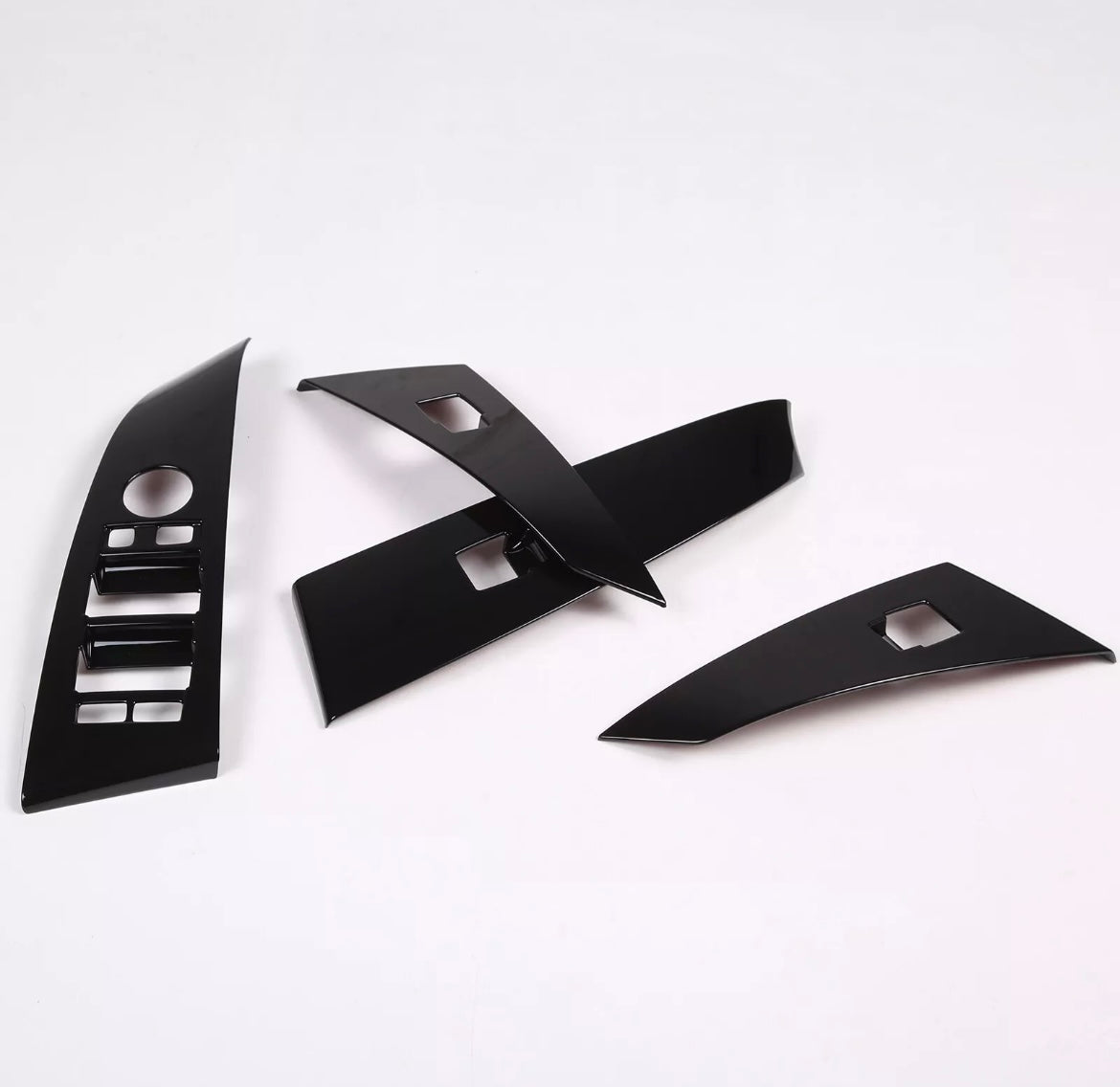 Glossy black window regulator frame cover (5 Series)E60