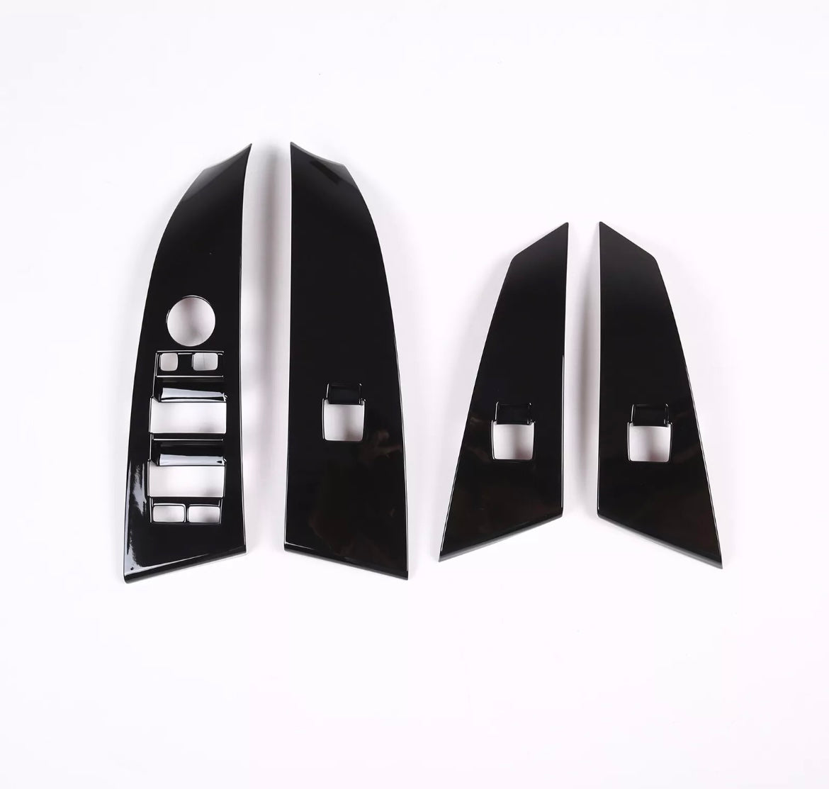 Glossy black window regulator frame cover (5 Series)E60