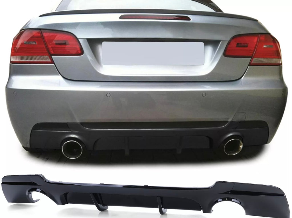 Rear diffuser Performance Black Gloss Series 3 E92 E93 335i 335d