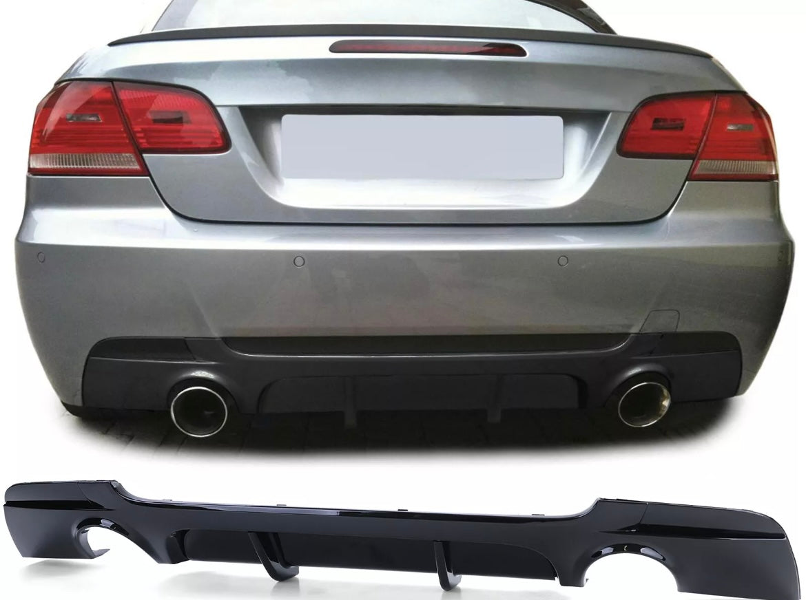 Rear diffuser Performance Black Gloss Series 3 E92 E93 335i 335d
