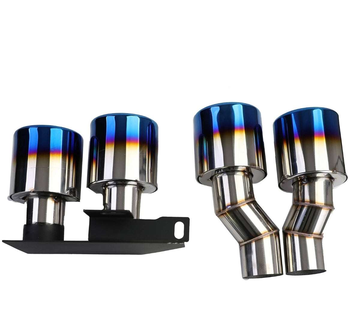 Rear diffuser + titanium exhaust pipes, F10