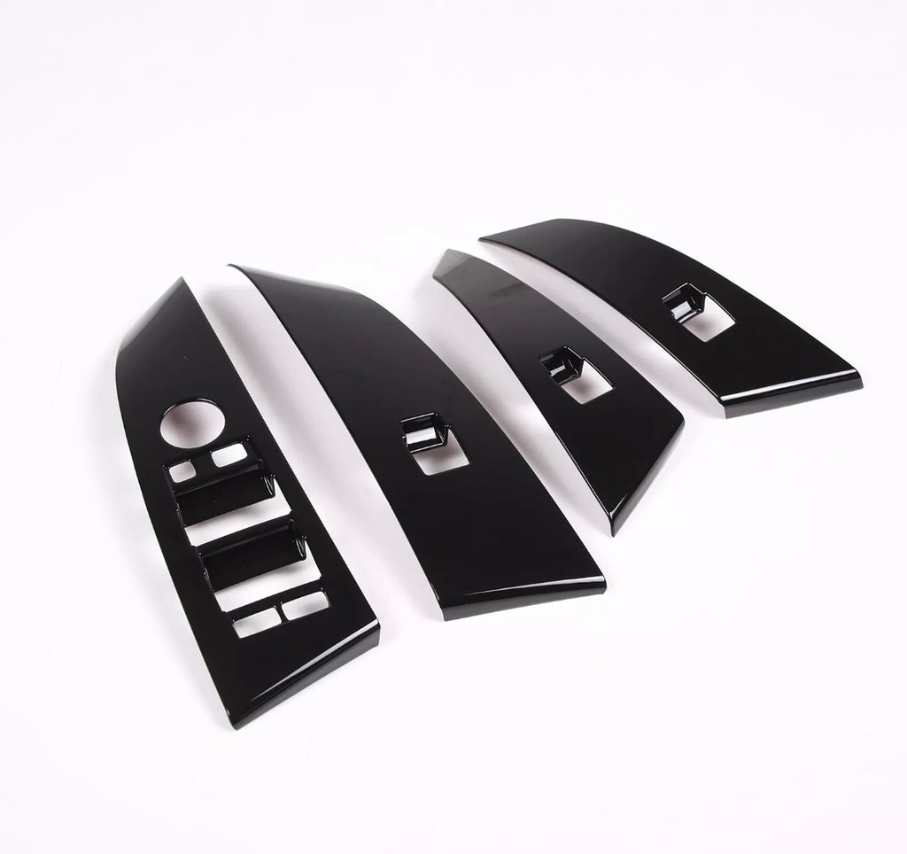 Glossy black window regulator frame cover (5 Series)E60